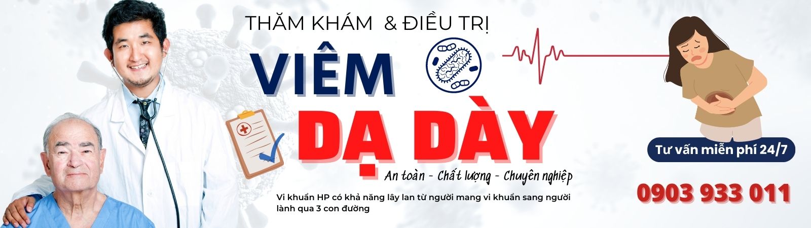 Địa chỉ điều trị viêm dạ dày uy tín tại TPHCM?